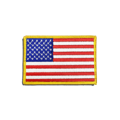 USA Embroidered Flag Patch